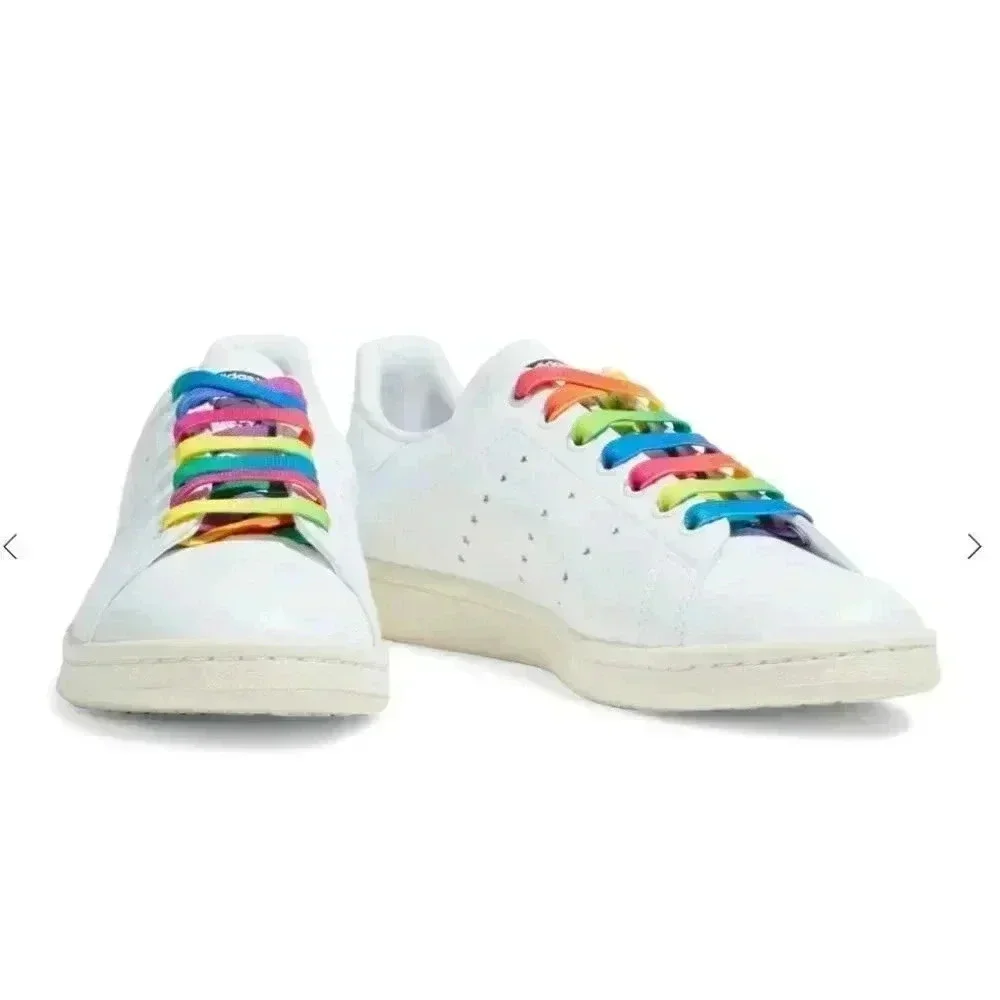 ADIDAS BY STELLA MCCARTNEY Stan Smith perforated vegan leather sneakers Size 7